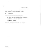 1995 05 11 Memo, Legal Team, Proposals, Pre Convention